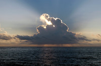 Sun Bursts Through Clouds