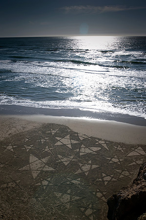 Stars on a San Francisco Beach