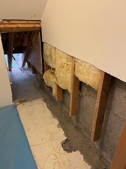 Result - under stairs
