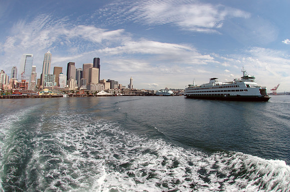 Elliott Bay and Ferry