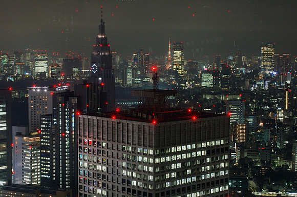 Tokyo Skyline at Night